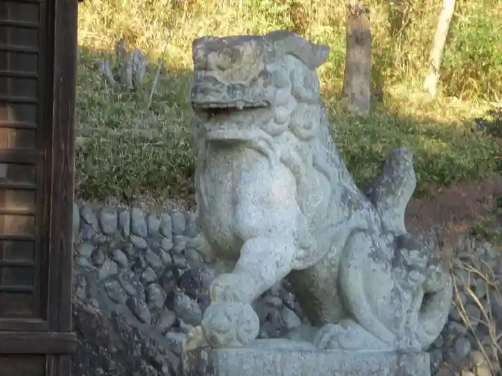 白鬚神社の狛犬