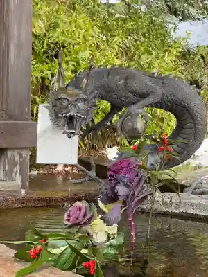 鞍馬寺の手水舎