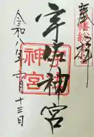 宇佐神宮の御朱印