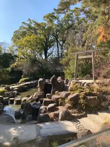 西宮神社の庭園