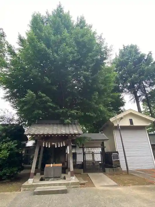 小野神社の手水舎