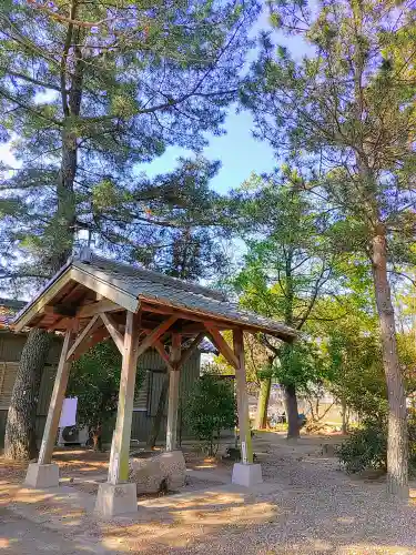 五之三神明社の手水舎