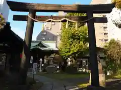 千束稲荷神社の鳥居