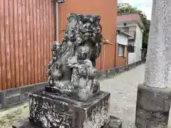 川俣神社の狛犬