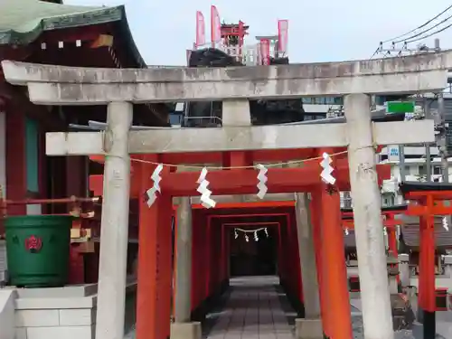 東京羽田 穴守稲荷神社の鳥居