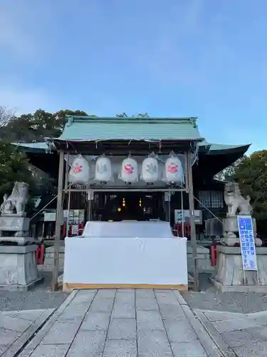 城山八幡宮の本殿・本堂