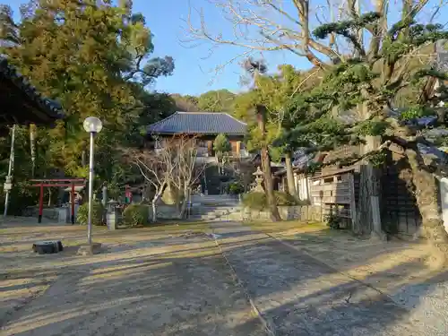 釋王寺の庭園