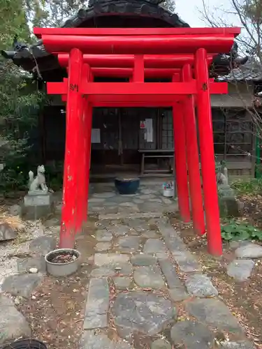 高野山真言宗 愛宕山上福院龍泉寺の鳥居