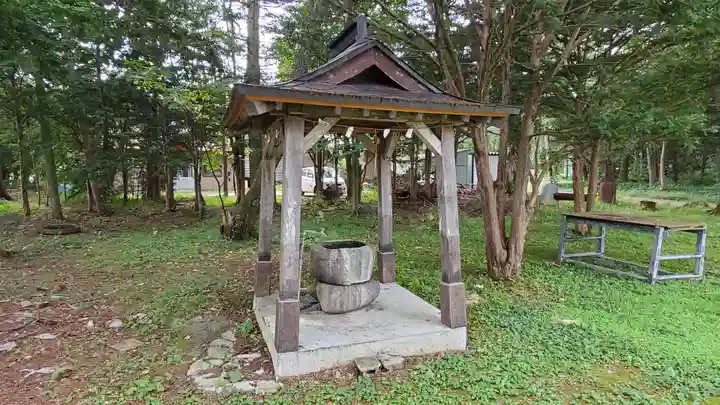 川上神社の手水舎