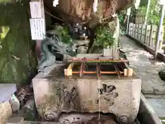 阿賀神社の手水