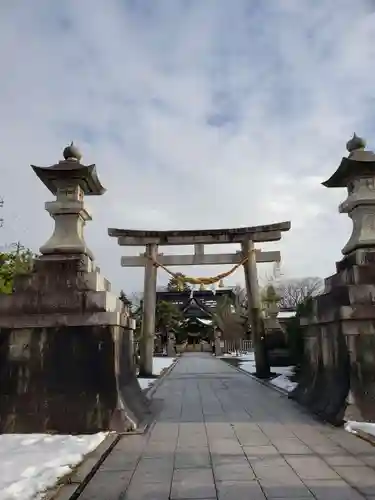 高岡関野神社の鳥居