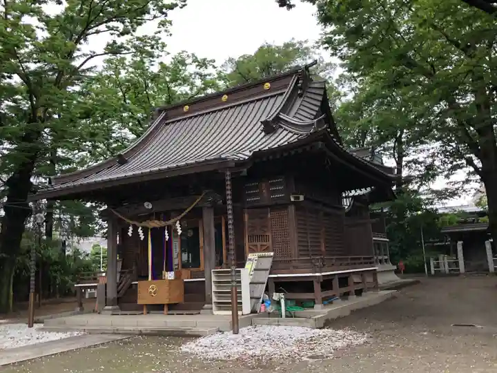 丸子山王日枝神社の本殿・本堂
