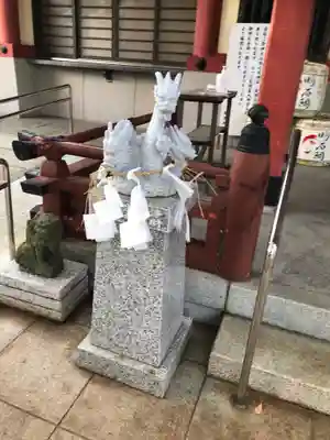 稲爪神社の狛犬