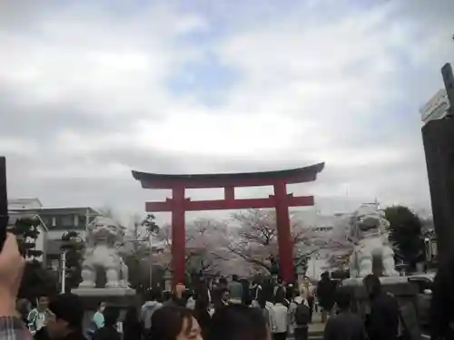 鶴岡八幡宮の鳥居