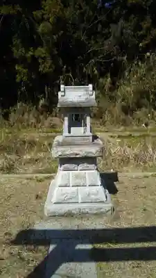 鹿島荘下のお社の本殿・本堂