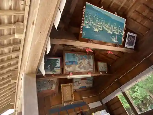 年毛神社の芸術