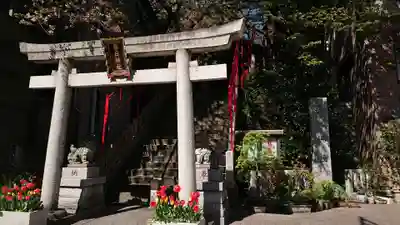 三田春日神社の鳥居