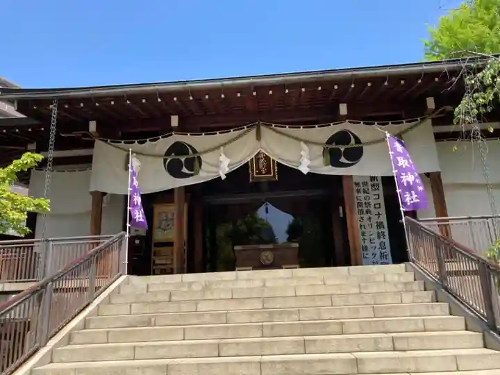 亀戸 香取神社の本殿・本堂
