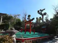 生國魂神社の鳥居