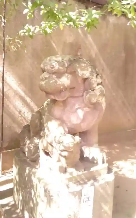 意富比神社の狛犬