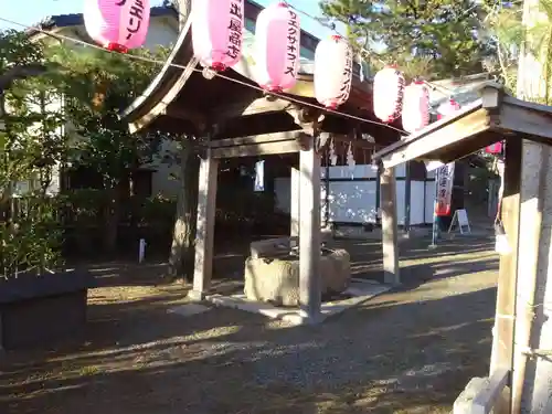 片瀬諏訪神社の手水舎