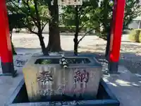 元郷氷川神社の手水舎