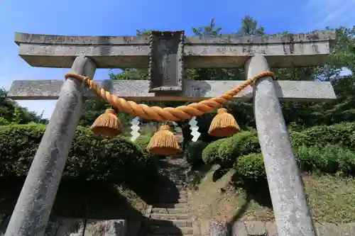 長屋神社の鳥居