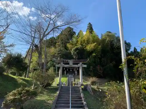 面足神社の鳥居