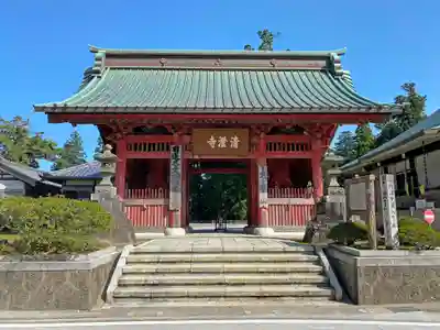 清澄寺の山門・神門