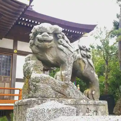 鹿嶋吉田神社の狛犬