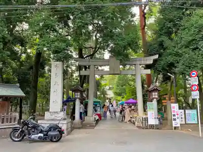 布多天神社の鳥居