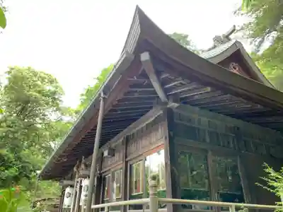 鍬渓神社の本殿・本堂