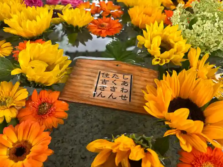 住吉神社の手水舎