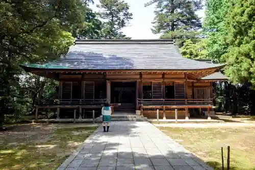 倭文神社の本殿・本堂