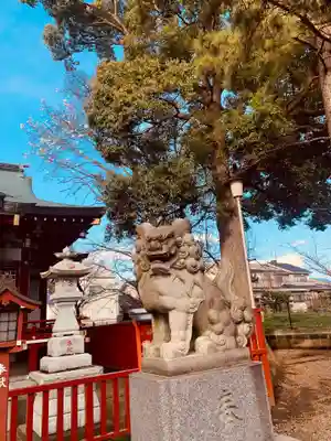 熊野神社の狛犬