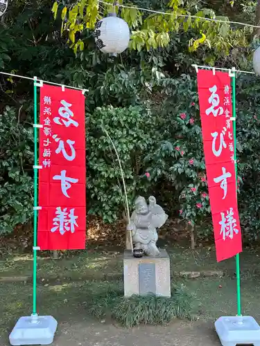 富岡八幡宮の像