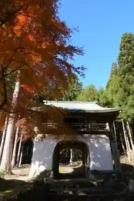 古知谷阿弥陀寺の山門・神門