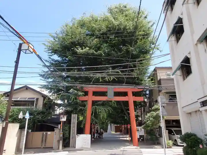赤城神社の鳥居