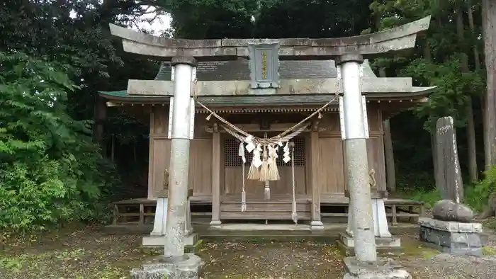 植田稲荷神社の鳥居