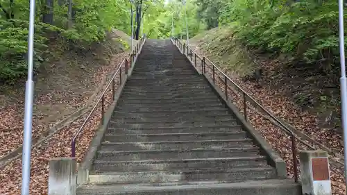 温根湯神社の景色