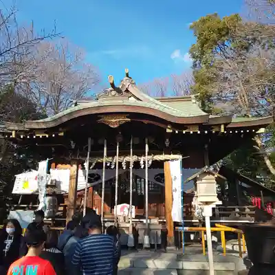 鎮守氷川神社の本殿・本堂