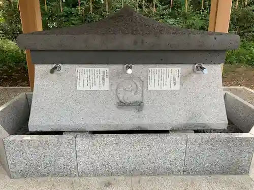 須賀神社の手水舎