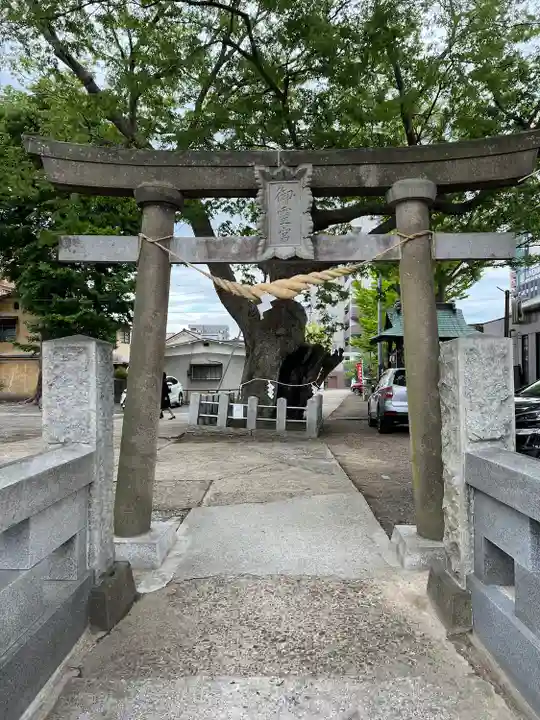 阿邪訶根神社の鳥居