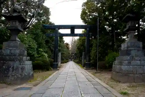 春日部八幡神社の鳥居