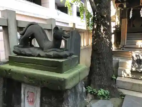 小野照崎神社の狛犬