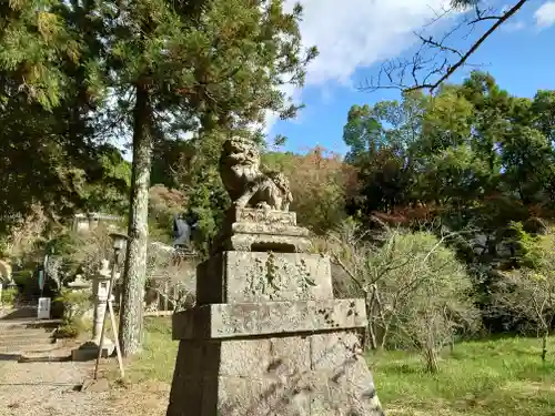 生身天満宮の狛犬