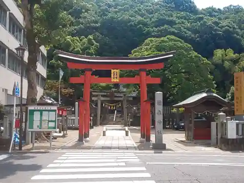 岐阜信長神社（橿森神社境内摂社）の鳥居