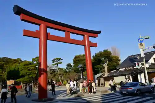 鶴岡八幡宮の鳥居