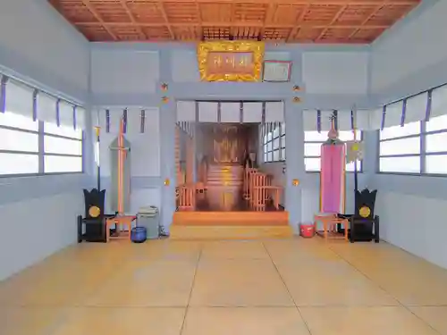 神明社（当知）の本殿・本堂