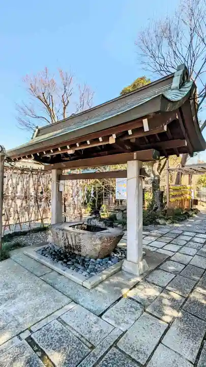 菊田神社の手水舎